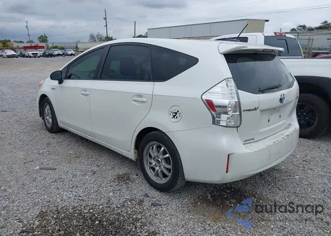2012 Toyota Prius V Three from USA, damaged, VIN JTDZN3EU7C3101853